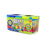 Scentos scented modelling dough assorted colours and fragrances 2 pack (British brand)