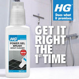HG Power Gel brush grout cleaner 250ml, UK version