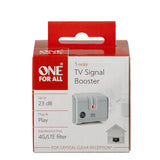 One For All signal amplifier 23dB gain, imported from the UK