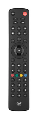 One For All Contour Universal 4in1 TV Remote Control, imported from the UK