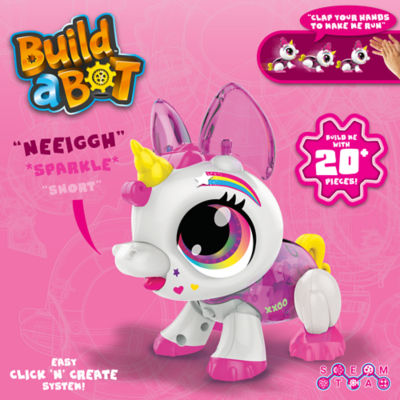 Build a Bot Unicorn interactive robot building kit, UK version