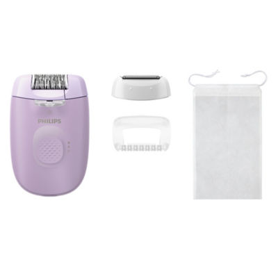 Philips Epilator 2000 Series compact hair removal device, imported from the UK