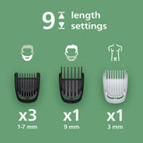 Philips 3000 Multigroom 7-in-1 hair beard trimmer, UK version