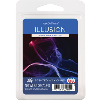 ScentSationals Illusion Wax Cubes 70.9g (British brand)