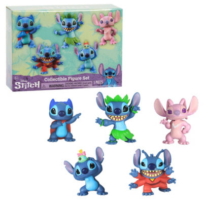 Disney Lilo & Stitch collectible figures 5-piece set, UK version
