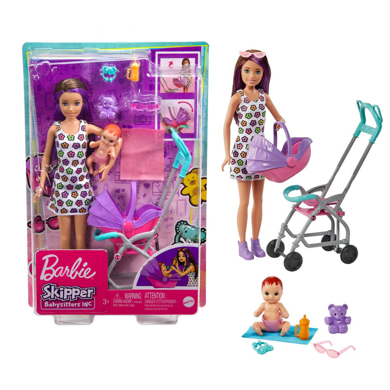 Skipper Babysitters Inc dolls and playset, imported from the UK