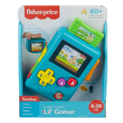 Fisher-Price Lil' Gamer pretend handheld toy - British product