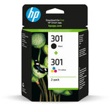 ASDA HP Ink 301 Black and Tri-Color Ink Cartridge Twin Pack- Buy online at McGrocer