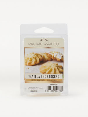 Pacific Wax Co vanilla shortbread wax melts 35g, imported from the UK