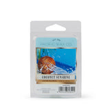 Coconut Sunshine scented wax melt 66g, imported from the UK