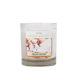 Pacific Wax Co Fresh Cotton Small Jar Candle, imported from the UK