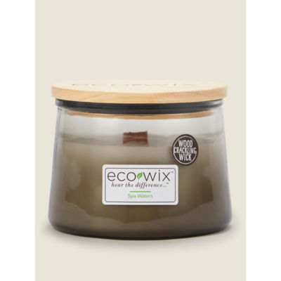 Eco Wix Ombre Grey Spa Waters jar candle 425g - British product