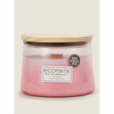 Eco Wix Pink Rose Peony jar candle 425g - British product