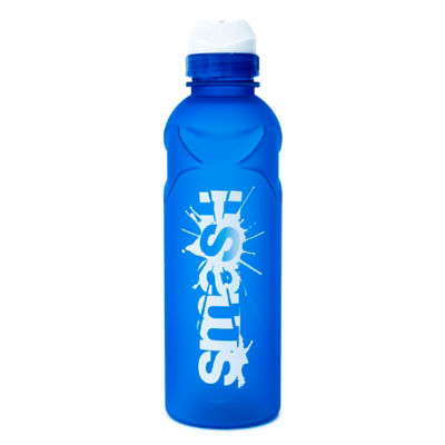 Smash Blue 500ml Squeezable Drink Bottle (British brand)