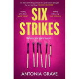 Antonia Grave thriller Six Strikes book (British brand)
