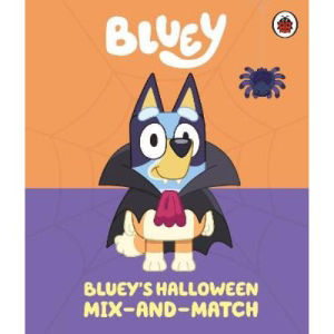 Bluey Halloween mix-and-match board book (British brand)