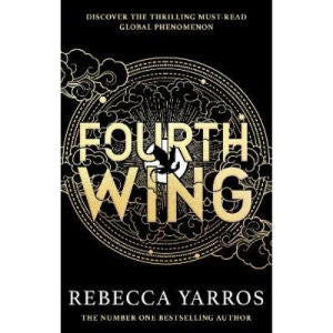 Fourth Wing Paperback Novel Rebecca Yarros - British product