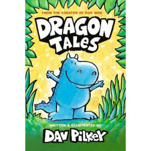 Dav Pilkey Dragon Tales children's chapter book, imported from the UK
