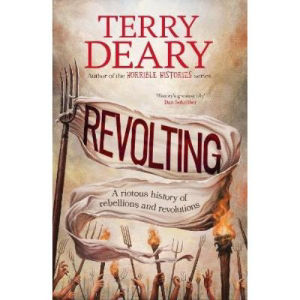 Revolting by Terry Deary history book cover - British product