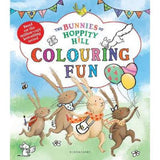 Martha Mumford Bunnies Hoppity Hill colouring book - British product