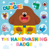 Hey Duggee Handwashing Badge board book (British brand)