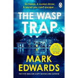 Mark Edwards Wasp Trap thriller book cover, imported from the UK