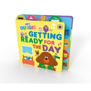 Hey Duggee Getting Ready for the Day board book, imported from the UK