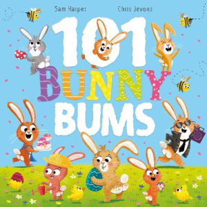 101 Bunny Bums children's book by Sam Harper - British product