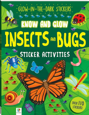 Hinkler insects and bugs sticker activity book, UK version
