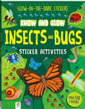 Hinkler insects and bugs sticker activity book, UK version