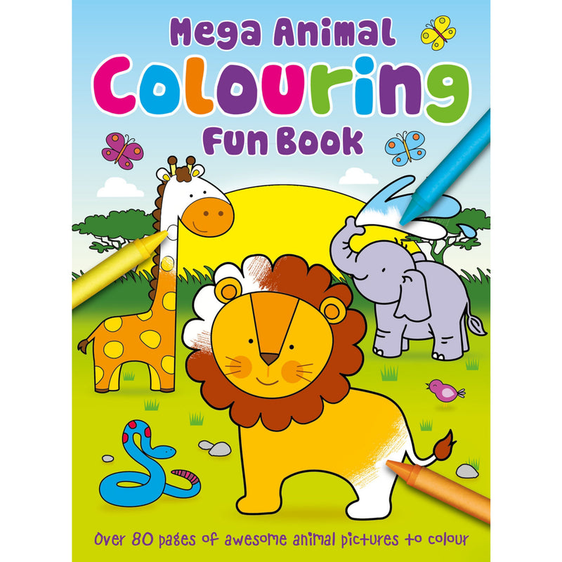 Igloo Books Animal Colouring Book 80 Pages, UK version