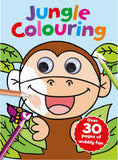 ASDA Wobbly Eyes Jungle Colouring Book - British product
