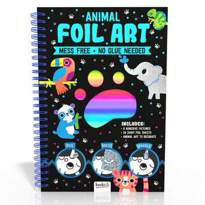 ASDA Foil Animal Creative Pack 24 Sheets - British product