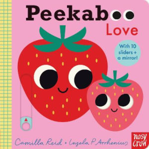 Peekaboo Love board book by Ingela P Arrhenius, UK version