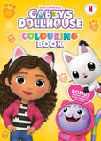 Gabby's Dollhouse colouring book, UK version