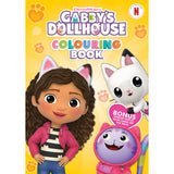 Gabby's Dollhouse colouring book, UK version