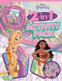 Disney Princess activity pack with colouring pencils and stickers - British product
