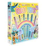 Igloo Books Good Vibes Colourmania colouring set (British brand)