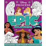 Disney Princess Epic Colouring Book - British product