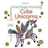 Usborne first magic painting cute unicorns book, imported from the UK