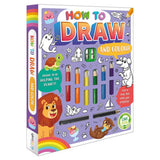 Igloo Books How to Draw Colourmania activity book - British product