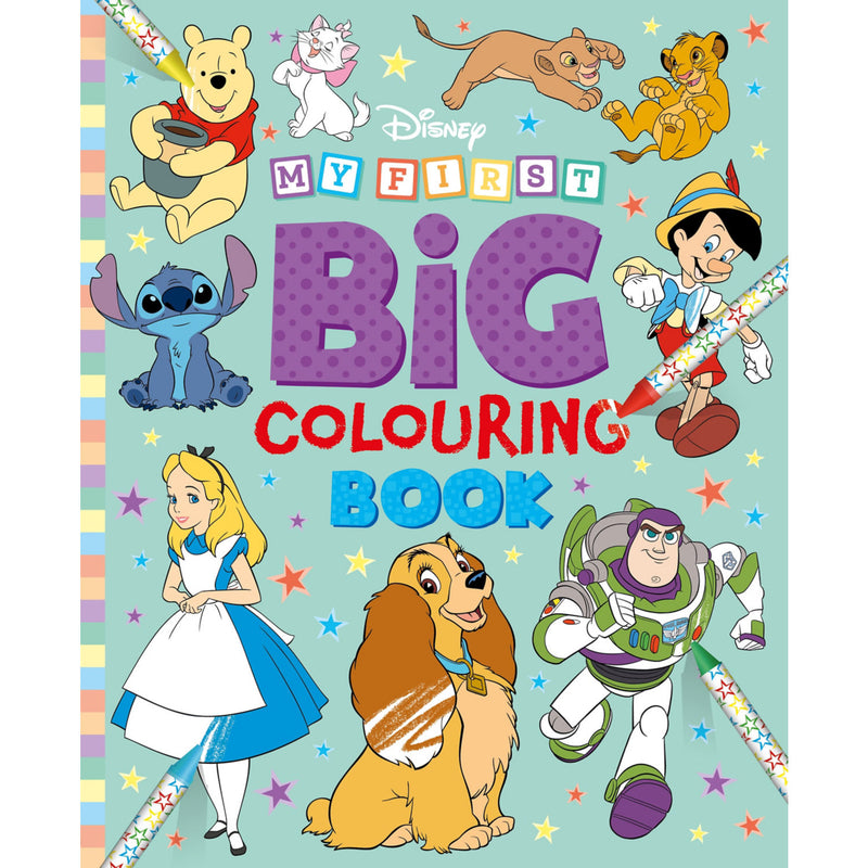 Disney My First Big Colouring Book - British product