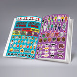 2001 sticker fun book 48 pages over 2000 stickers - British product