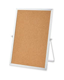Table Board Cork or Whiteboard Desk Organiser - Black, Gold, Silver