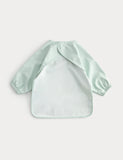 Taco Time baby bib with taco print long sleeves - British product