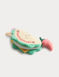 Taco Time Playbook sensory activity book soft toy - British product