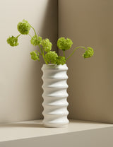 M&S M&S Tall Ribbed Ceramic Vase- Buy online at McGrocer