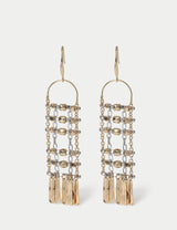 M&S Tassel Drop Earrings- Buy online at McGrocer