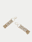 M&S tassel drop earrings 85mm - British product