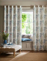 M&S Laura Ashley Tenby Pure Cotton Eyelet Blackout Curtains- Buy online at McGrocer